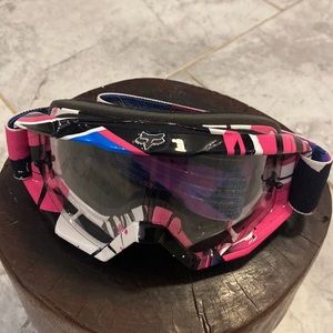 FOX Motocross Snowmobile Goggles Youth Size Clear Lens